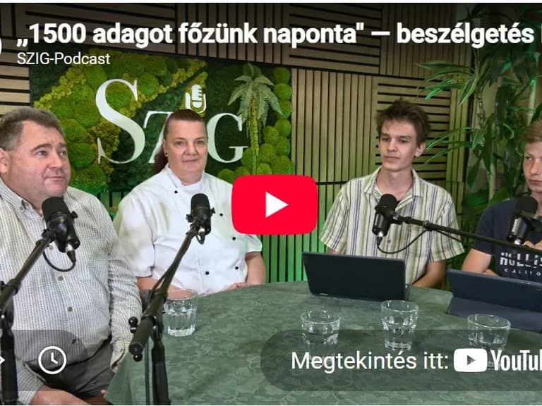 SZIG-Podcast: beszélgetés Pinczés Katalinnal és Dankó Tamással